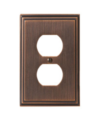 Mulholland 1 Gang Oil-Rubbed Bronze Wall Plate