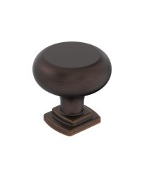 Surpass 1-1/4 inch (32mm) Diameter Oil-Rubbed Bronze Cabinet Knob