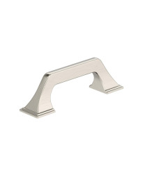 Exceed 3 inch (76mm) Center-to-Center Satin Nickel Cabinet Pull