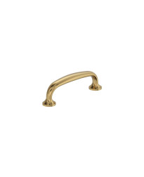 Renown 3 inch (76mm) Center-to-Center Champagne Bronze Cabinet Pull