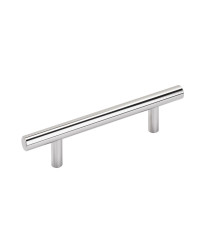 Bar Pulls 3-3/4 in (96 mm) Center-to-Center Polished Chrome Cabinet Pull