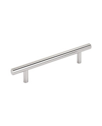 Bar Pulls 5-1/16 in (128 mm) Center-to-Center Polished Chrome Cabinet Pull