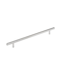 Bar Pulls 10-1/16 in (256 mm) Center-to-Center Polished Chrome Cabinet Pull