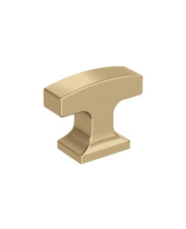 Westerly 1-5/16 inch (33mm) Length Champagne Bronze Cabinet Knob