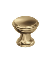 Westerly 1-3/16 inch (30mm) Diameter Champagne Bronze Cabinet Knob