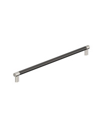 Esquire 24 inch (610mm) Center-to-Center Polished Nickel/Gunmetal Appliance Pull