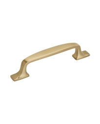 Highland Ridge 3-3/4 in (96 mm) Center-to-Center Champagne Bronze Cabinet Pull
