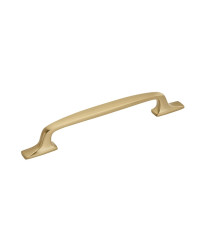 Highland Ridge 6-5/16 in (160 mm) Center-to-Center Champagne Bronze Cabinet Pull