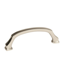 Revitalize 3-3/4 inch (96mm) Center-to-Center Polished Nickel Cabinet Pull