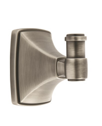 Clarendon Single Robe Hook in Antique Silver