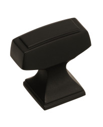 Mulholland 1-1/4 in (32 mm) Length Black Bronze Cabinet Knob