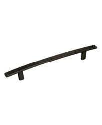 Cyprus 6-5/16 in (160 mm) Center-to-Center Black Bronze Cabinet Pull
