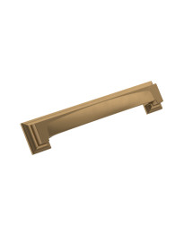 Appoint 5-1/16 in & 6-5/16 in (128 mm & 160 mm) Center-to-Center Champagne Bronze Cabinet Cup Pull