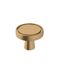 Destine 1-3/8 in (35 mm) Diameter Champagne Bronze Cabinet Knob
