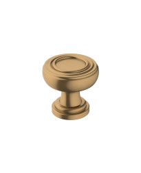 Ville 1-1/8 in (29 mm) Diameter Champagne Bronze Cabinet Knob