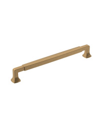 Stature 8-13/16 in (224 mm) Center-to-Center Champagne Bronze Cabinet Pull