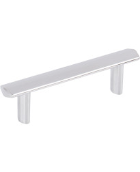 William 3" Bar Pull in Polished Chrome