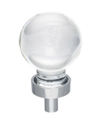 Harlow 1-1/16"  Diameter Cabinet Knob in Polished Chrome