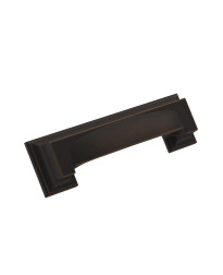 Appoint 3 in & 3-3/4 in (76mm & 96 mm) Center-to-Center Oil Rubbed Bronze Cabinet Cup Pull