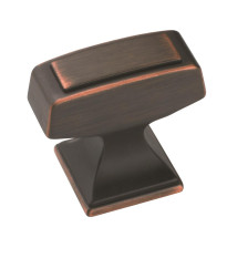 Mulholland 1-1/4 in (32 mm) Length Oil-Rubbed Bronze Cabinet Knob