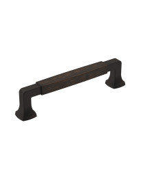 Stature 5-1/16 in (128 mm) Center-to-Center Oil Rubbed Bronze Cabinet Pull