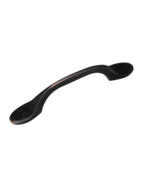 Allison Value Hardware 3 in (76 mm) Center-to-Center Oil Rubbed Bronze Cabinet Pull