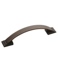 Candler 3-3/4 in (96 mm) Center-to-Center Oil-Rubbed Bronze Cabinet Pull - 5 Pack