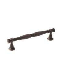 Crawford 5-1/16 in (128 mm) Center-to-Center Oil-Rubbed Bronze Cabinet Pull