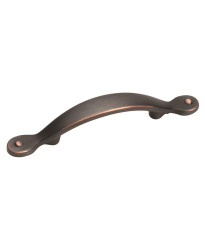Inspirations 3 in (76 mm) Center-to-Center Oil-Rubbed Bronze Cabinet Pull