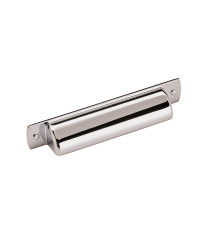 Rochdale 3-3/4 in (96 mm) Center-to-Center Polished Chrome Cabinet Cup Pull - 10 Pack