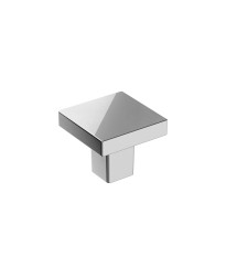 Monument 1-3/16 in (30 mm) Length Polished Chrome Cabinet Knob
