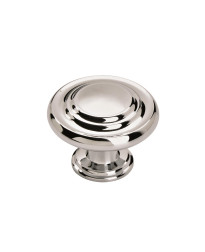 Inspirations 1-5/16 in (33 mm) Diameter Polished Chrome Cabinet Knob - 10 Pack