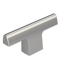 Riva 2-1/2 in (64 mm) Length Polished Chrome Cabinet Knob
