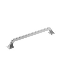 Exceed 8-13/16 in (224 mm) Center-to-Center Polished Chrome Cabinet Pull