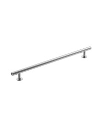 Radius 10-1/16 in (256 mm) Center-to-Center Polished Chrome Cabinet Pull