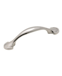Everyday Heritage 3 in (76 mm) Center-to-Center Polished Chrome Cabinet Pull - 10 Pack