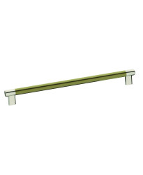 Esquire 12-5/8 in (320 mm) Center-to-Center Polished Nickel/Golden Champagne Cabinet Pull