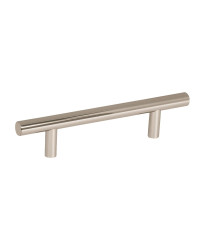 Bar Pulls 3-3/4 in (96 mm) Center-to-Center Polished Nickel Cabinet Pull - 10 Pack