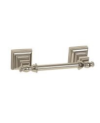 Markham Pivoting Double Post Tissue Roll Holder in Polished Nickel