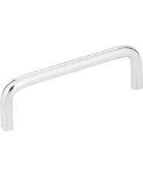 Torino 3 3/4" Centers Steel Wire Pull in Polished Chrome