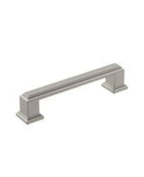 Appoint 3-3/4 in (96 mm) Center-to-Center Satin Nickel Cabinet Pull