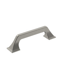 Exceed 3-3/4 in (96 mm) Center-to-Center Satin Nickel Cabinet Pull