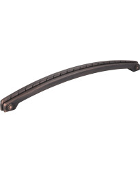 Rhodes 12" Centers Appliance Pull with Rope Detail in Brushed Oil Rubbed Bronze