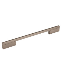 Separa 10-1/16 in (256 mm) Center-to-Center Black Brushed Nickel Cabinet Pull