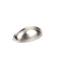 Builder's Choice Cup Pull, Satin Nickel, 3 inches cc