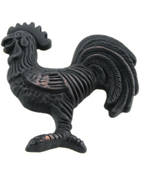 2 1/4" Rooster - Right Cabinet/Left Facing - Oil Rubbed Bronze