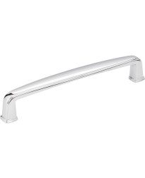 Milan 128mm Centers 1 Cabinet Pull in Polished Chrome
