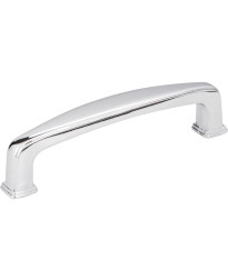 Milan 96mm Centers 1 Cabinet Pull in Polished Chrome