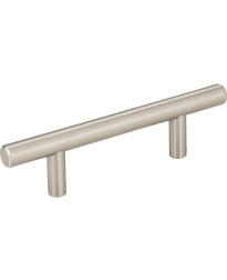 10-Pack of the 3" Center-to-Center Satin Nickel Naples Cabinet Bar Pull
