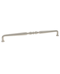 Appliance Pull, Matte Satin Nickel, Solid Brass, 18 inches cc